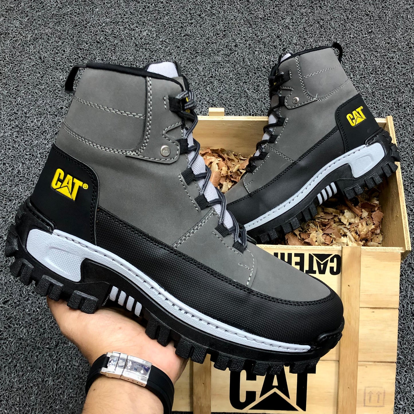 Bota Caterpillar Silver