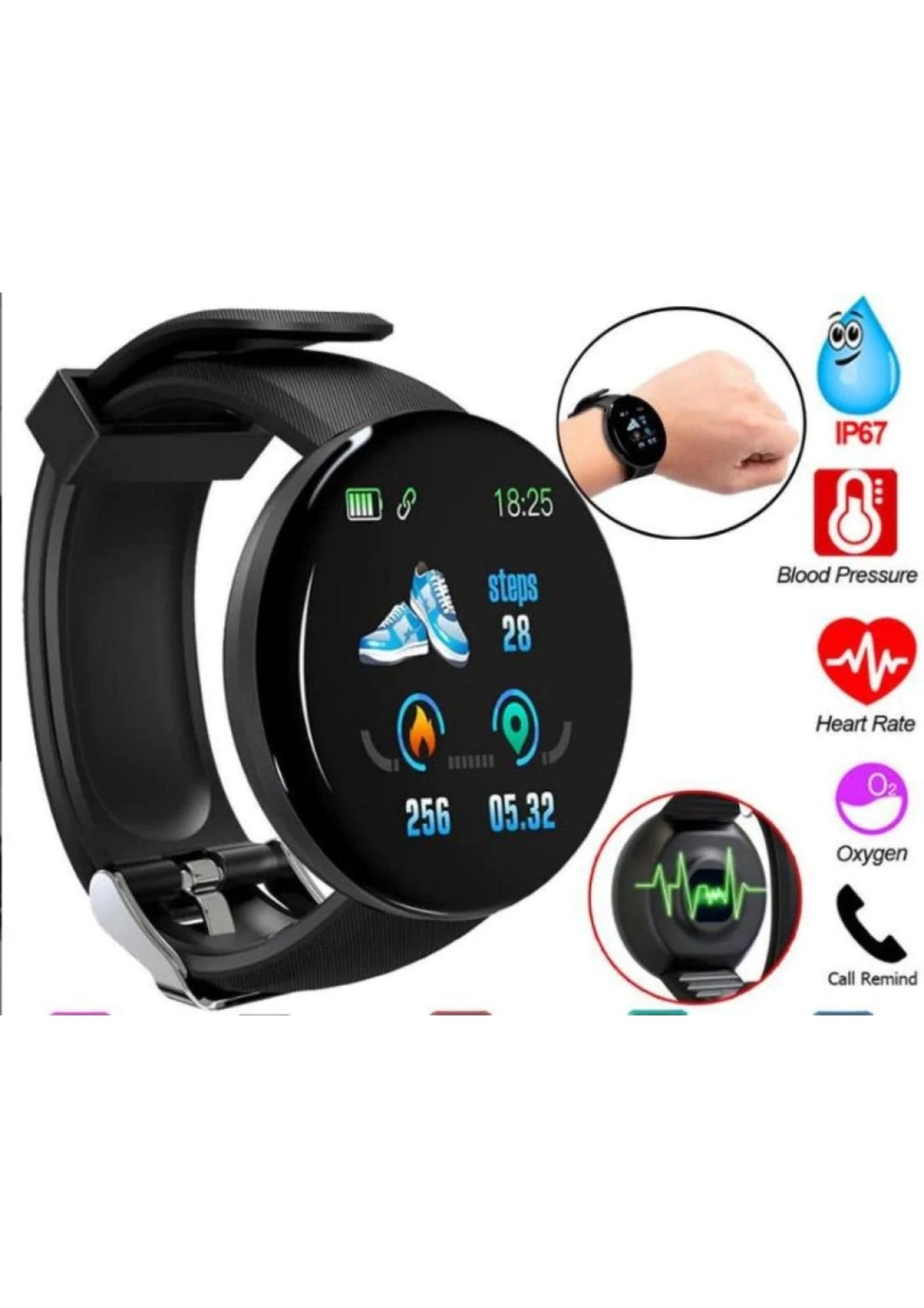 SmartWatch D18