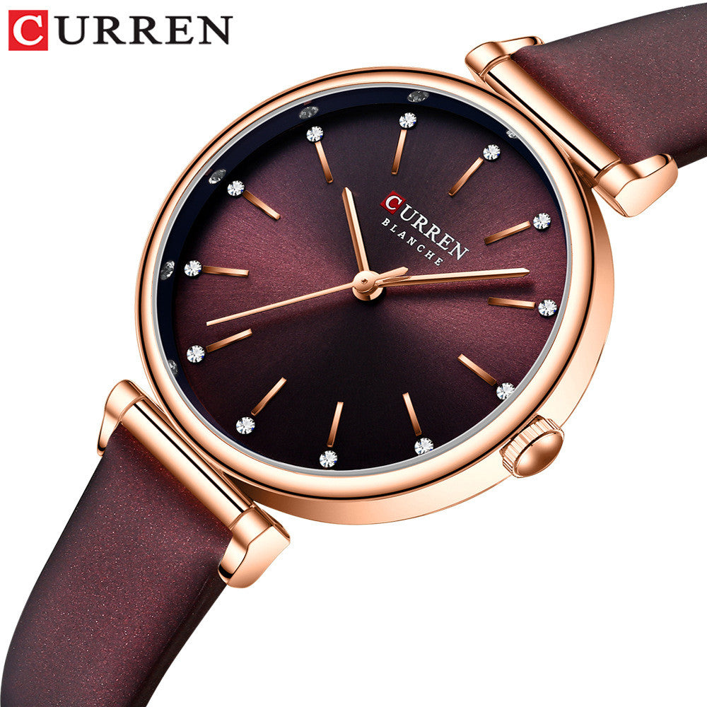 Reloj Curren 9081 cuero mujer