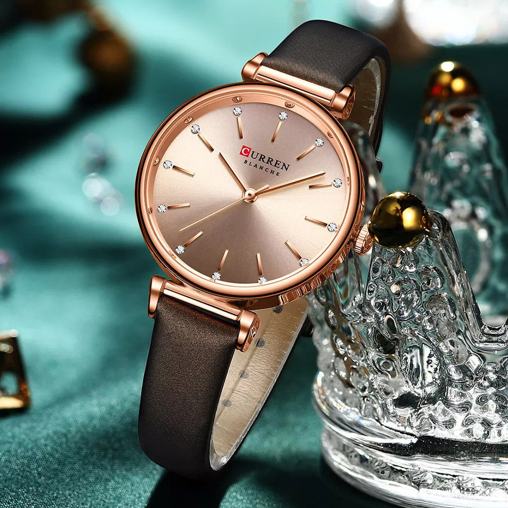 Reloj Curren 9081 cuero mujer