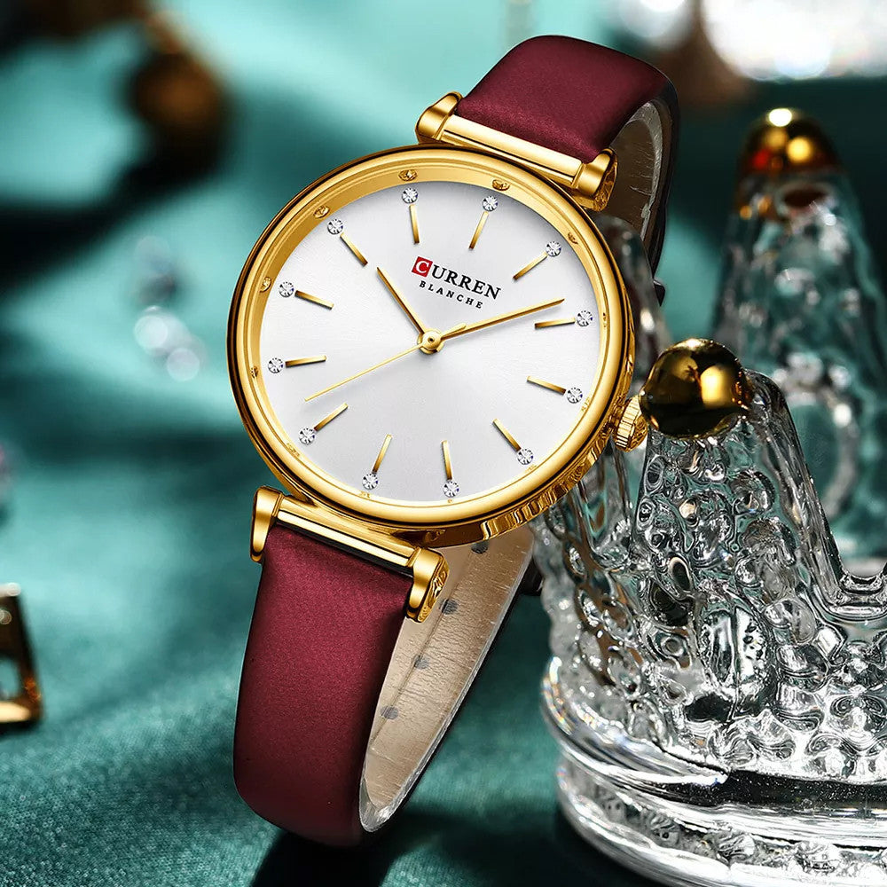 Reloj Curren 9081 cuero mujer
