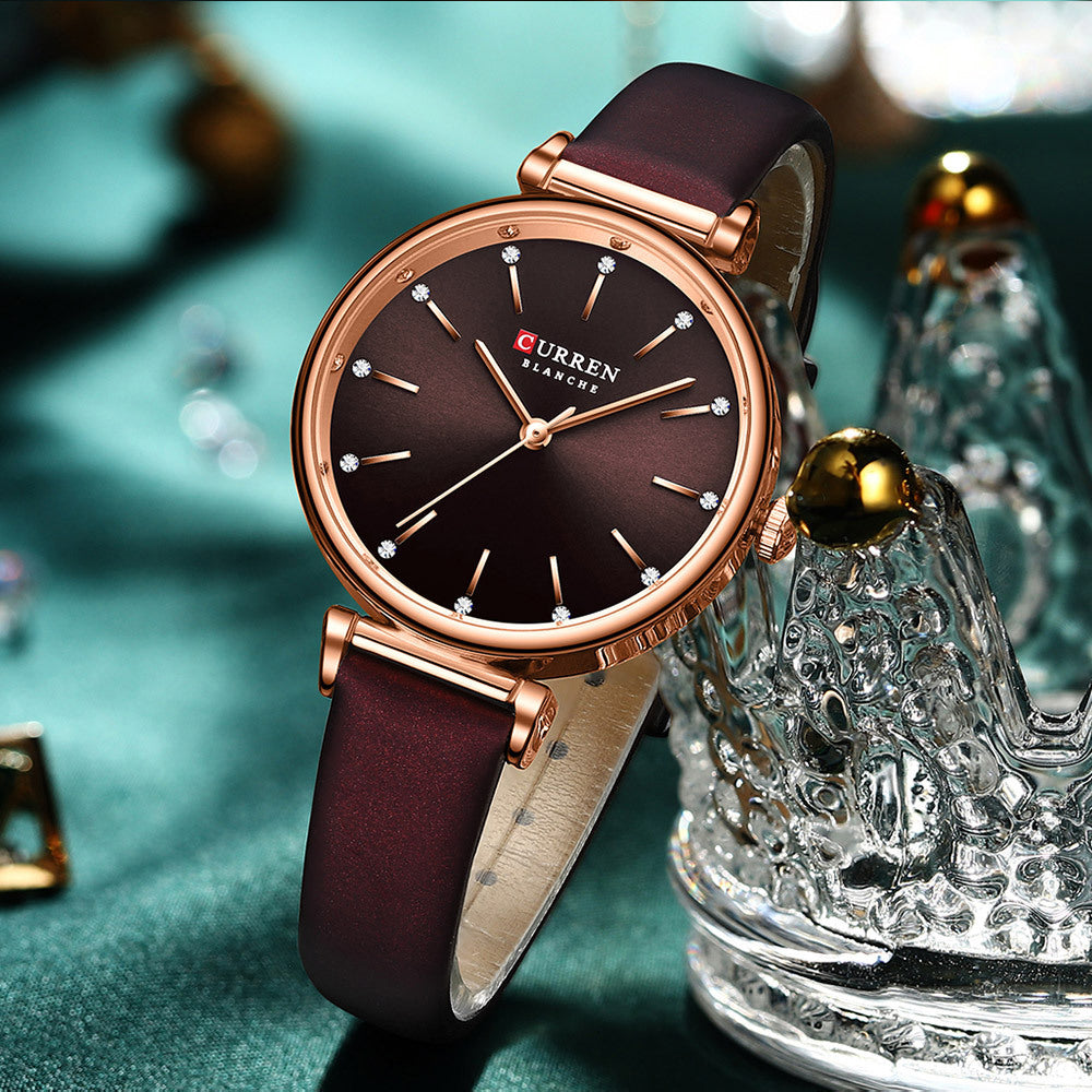 Reloj Curren 9081 cuero mujer