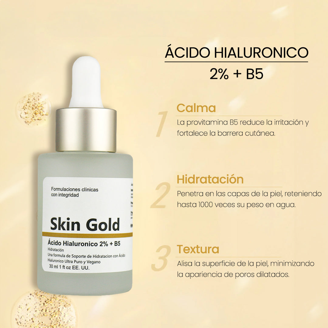 Skin Gold Acido Hialuronico2% - 30ML